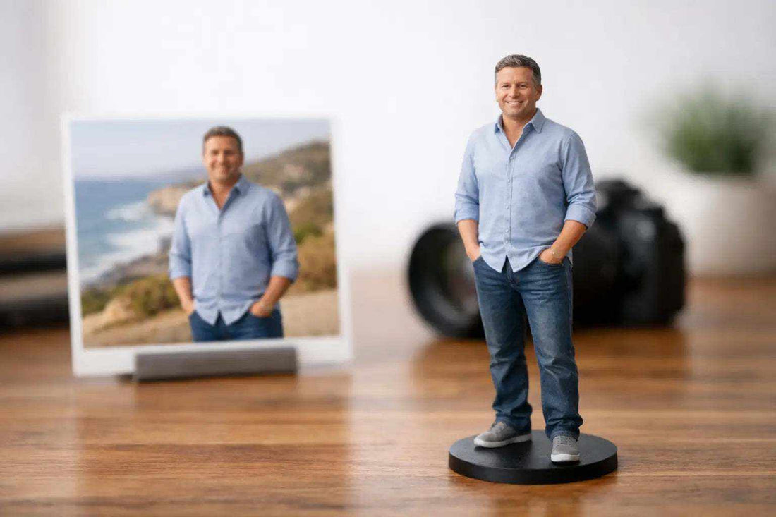 Custom Human Figurine From Photo: un ricordo - Taraflo