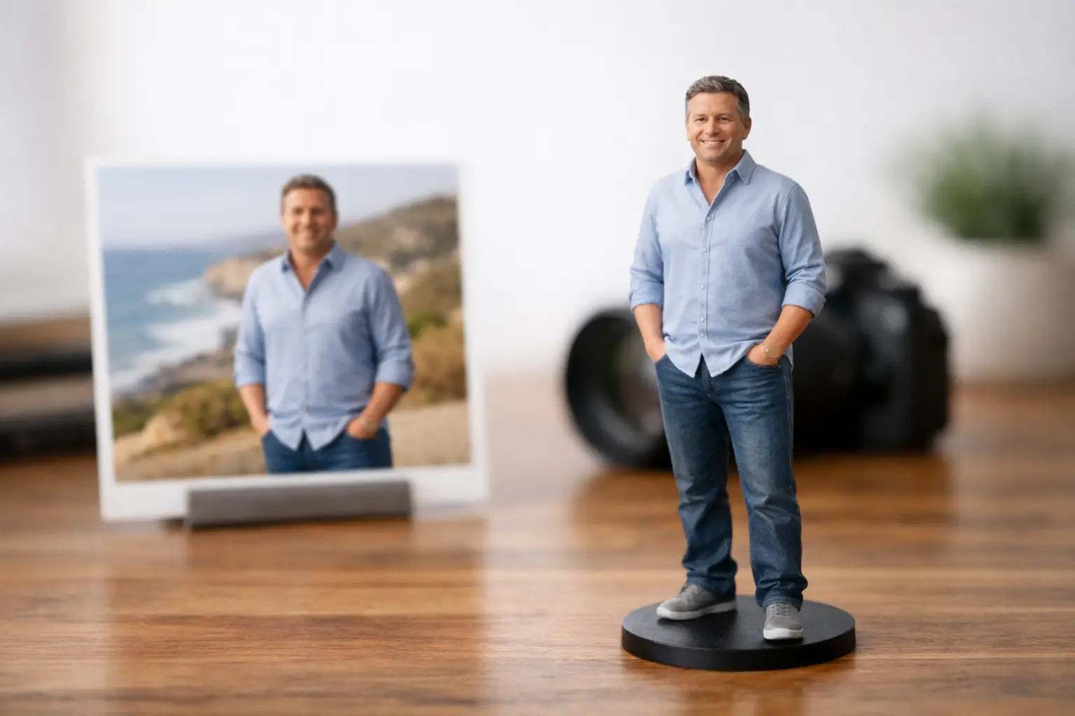 Custom Human Figurine From Photo: un ricordo - Taraflo