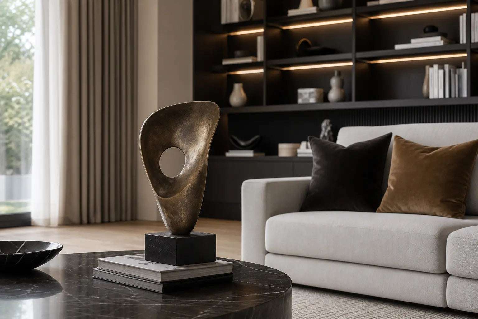 Come Scegliere Sculture Decorative per il Soggiorno - Taraflo