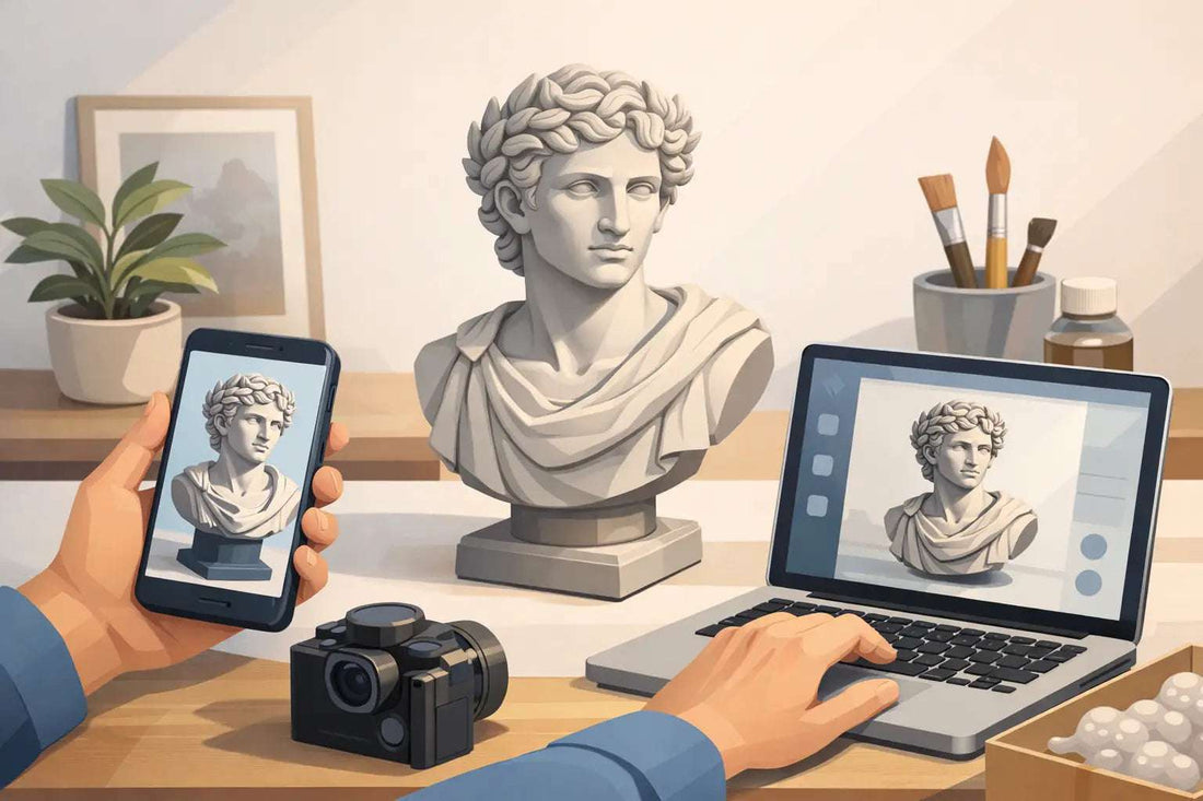 Come ordinare un busto personalizzato online