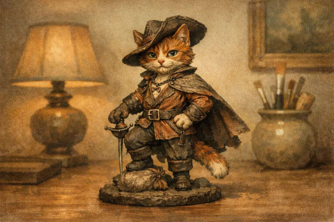 Statuette per amanti dei gatti con carattere