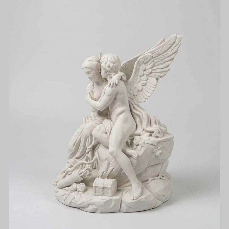 Amore e Psiche — Scultura Romantica in Resina - Taraflo