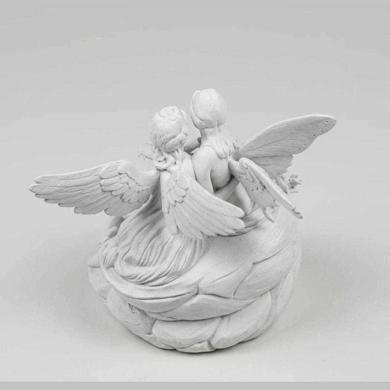 Amore e Psiche — Scultura Romantica in Resina - Taraflo