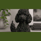Barboncino Toy — Statuetta Cane «Educato… ma non troppo»