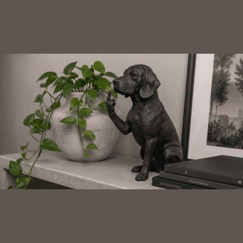 Beagle — Statuetta Cane «Educato… ma non troppo»