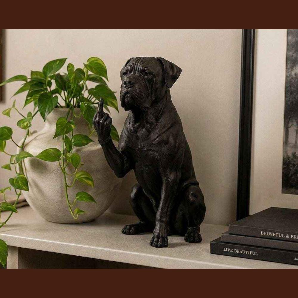 Cane Corso — Statuetta Cane «Educato… ma non troppo» - Taraflo