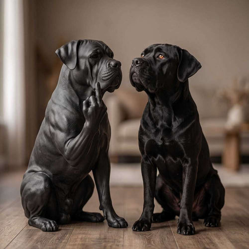 Cane Corso — Statuetta Cane «Educato… ma non troppo» - Taraflo