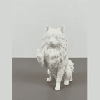 Dog «Trained… but Not Too Much» — Collectible Resin Statue. Dark elegance and rebellious spirit: man's best friend, as a collectible piece. Our canine series captures the loyalty of four-legged friends, featuring the Dog «Trained… but Not Too Much»