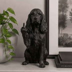 Cocker Spaniel — Statuetta Cane «Educato… ma non troppo»