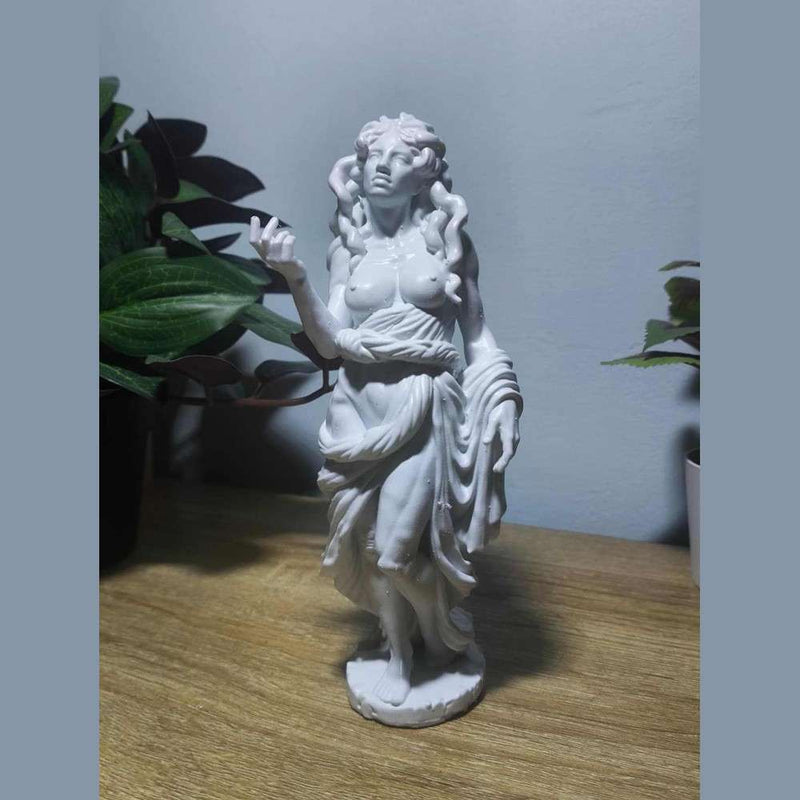 Eurìale — Statuetta della Gorgone in Resina - Taraflo