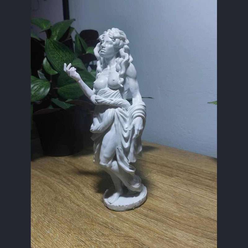 Eurìale — Statuetta della Gorgone in Resina - Taraflo