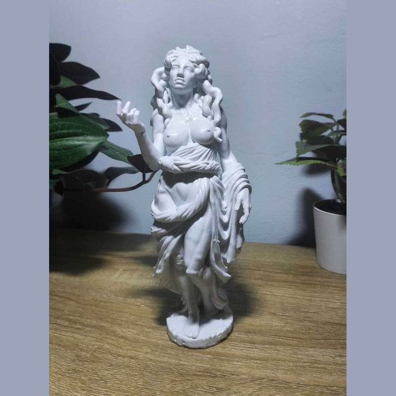 Eurìale — Statuetta della Gorgone in Resina - Taraflo