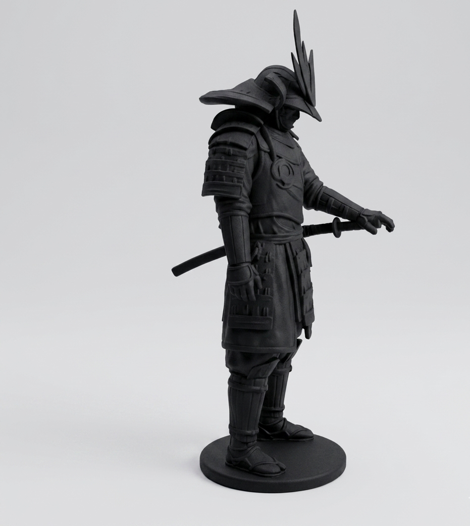 L'Ombra dei Secoli: Il Guardiano dello Shogun – Statuina di Samurai in Stile Antico