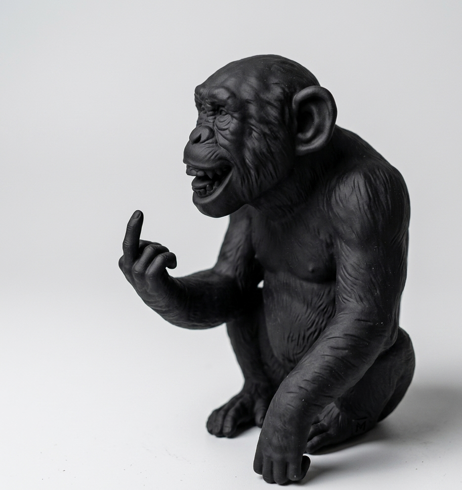 L'Opinione del Primate - Scimmi maleducata