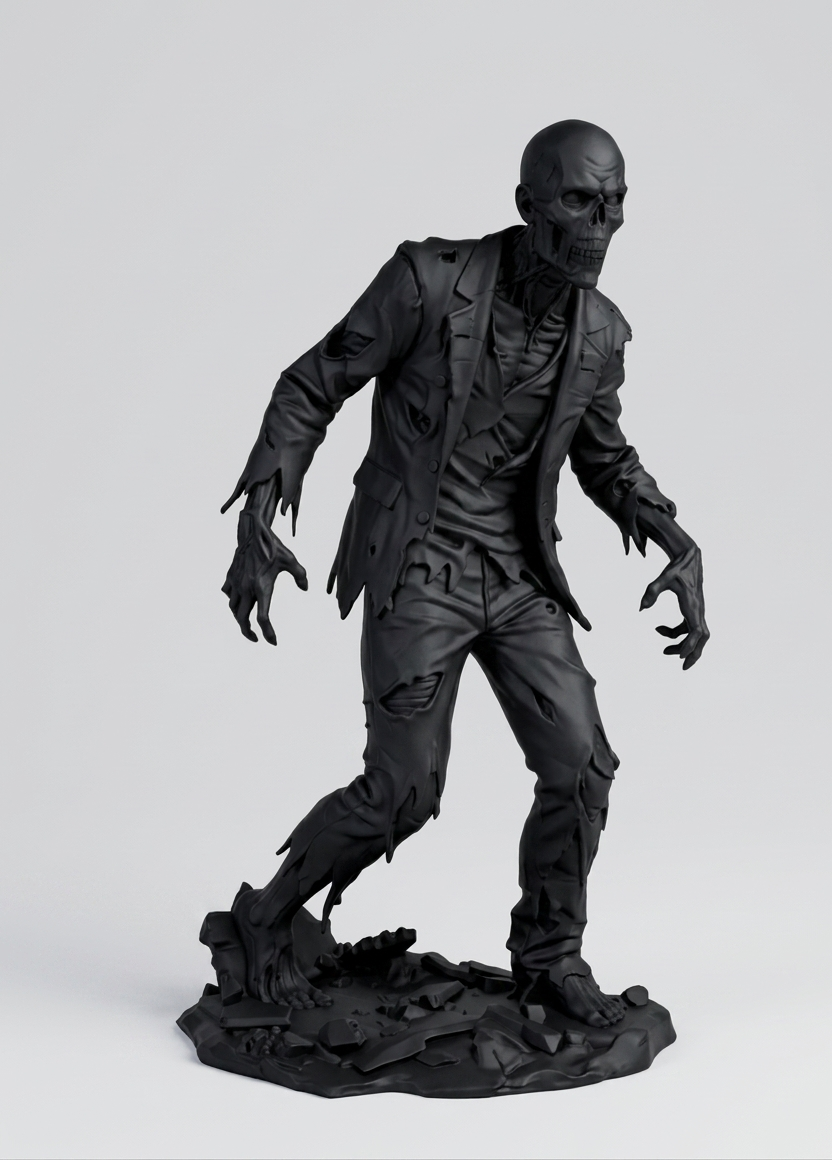 The Last Stride – Statuina Collezionistica Zombie