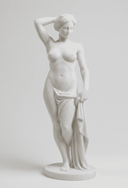 Venere «Il Silenzio di Afrodite» — Statuetta in Resina Bianca Opaca - Taraflo