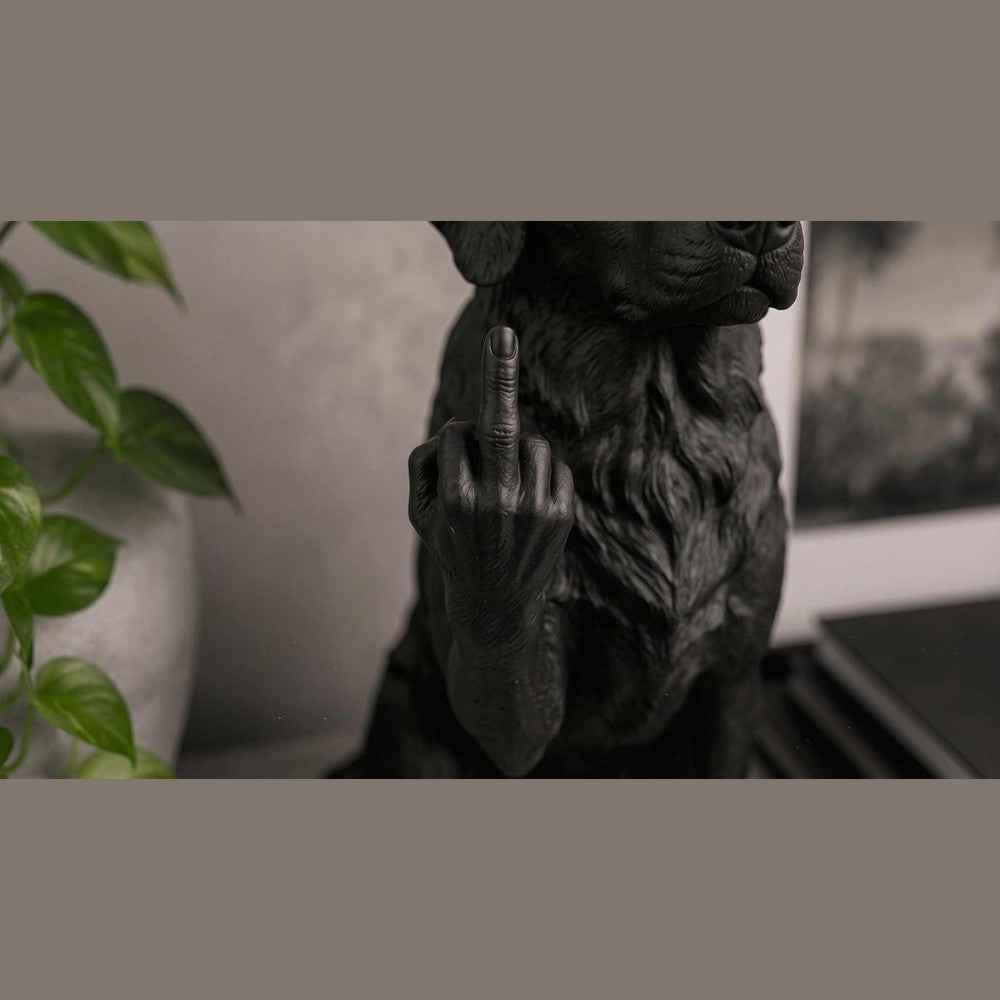 Golden Retriever — Statuetta Cane «Educato… ma non troppo»