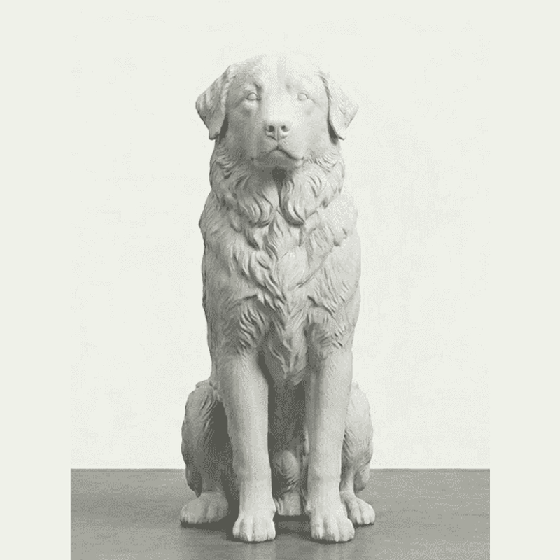 Guardiano Silente — Statuetta Cane da Guardia in Resina - Taraflo