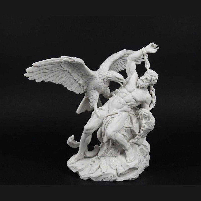 Il Supplizio di Prometeo — Scultura Mitologica in Resina - Taraflo