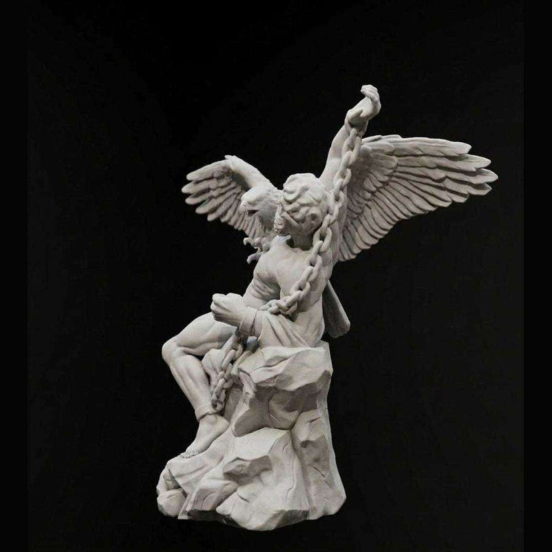 Il Supplizio di Prometeo — Scultura Mitologica in Resina - Taraflo