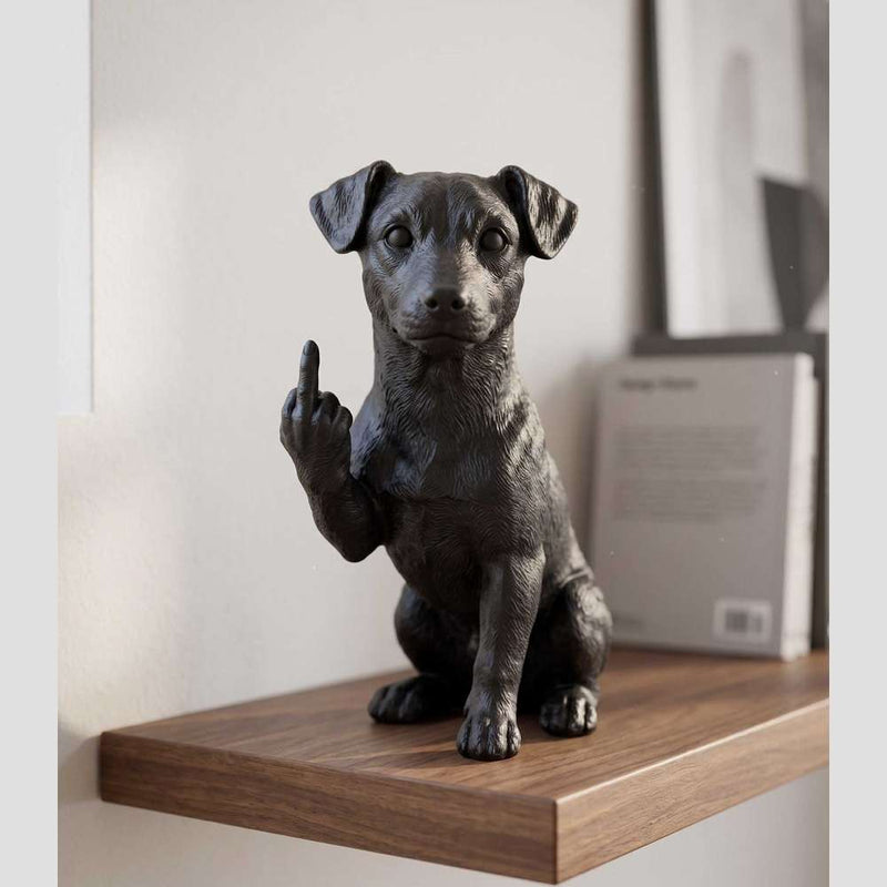 Jack Russell — Statuetta Cane «Educato… ma non troppo» - Taraflo