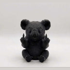 Koala & Riccio — Statuetta Animale «Con Personalità» in Resina - Taraflo