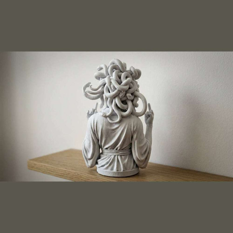 Medusa — Statuetta da Scrivania in Resina - Taraflo