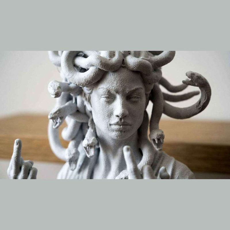 Medusa — Statuetta da Scrivania in Resina - Taraflo