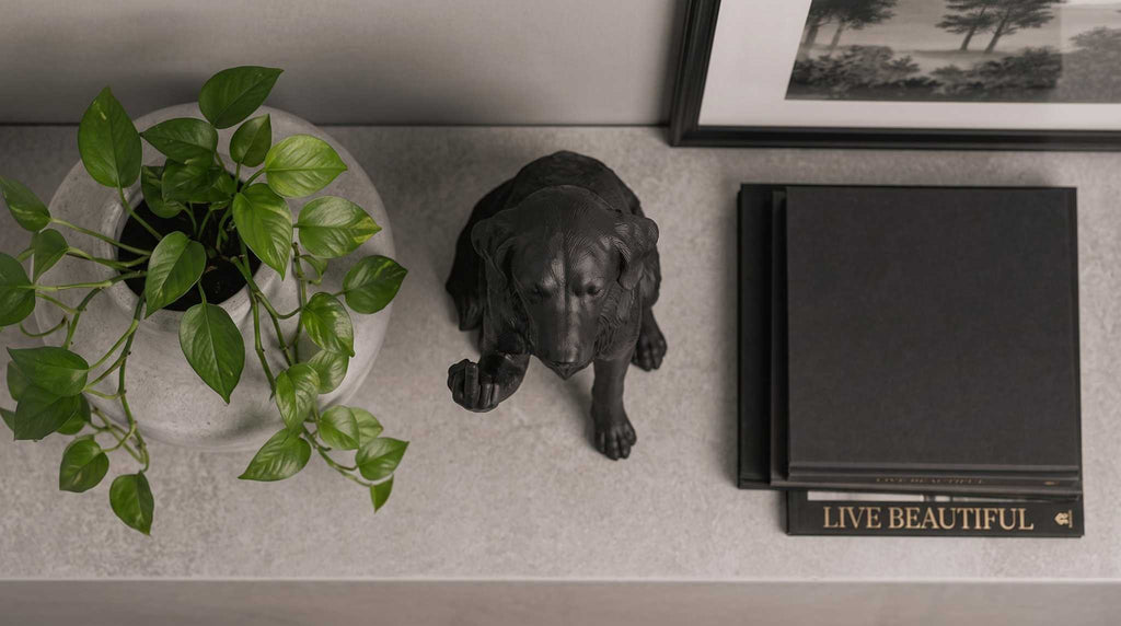 Golden Retriever — Statuetta Cane «Educato… ma non troppo»
