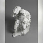 Polifemo il Pastore — Scultura Mitologica in Resina Effetto Marmo - Taraflo
