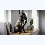 Rebel Cane Corso — Scultura Urbana in Resina Opaca - Taraflo