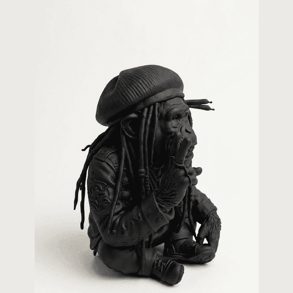 Reggae Spirit — Statuetta Vibrazione Positiva in Resina - Taraflo