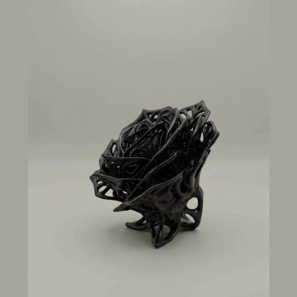 Rosa Eterna in Resina - Scultura Elegante per un Arredo Unico - Taraflo