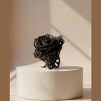 Rosa Eterna in Resina - Scultura Elegante per un Arredo Unico - Taraflo
