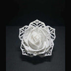 Rosa Eterna in Resina - Scultura Elegante per un Arredo Unico - Taraflo