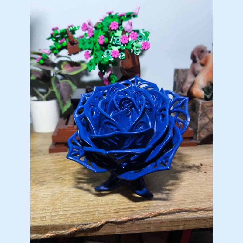 Rosa Eterna in Resina - Scultura Elegante per un Arredo Unico - Taraflo