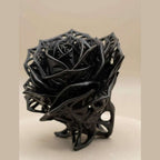 Rosa Eterna in Resina - Scultura Elegante per un Arredo Unico - Taraflo