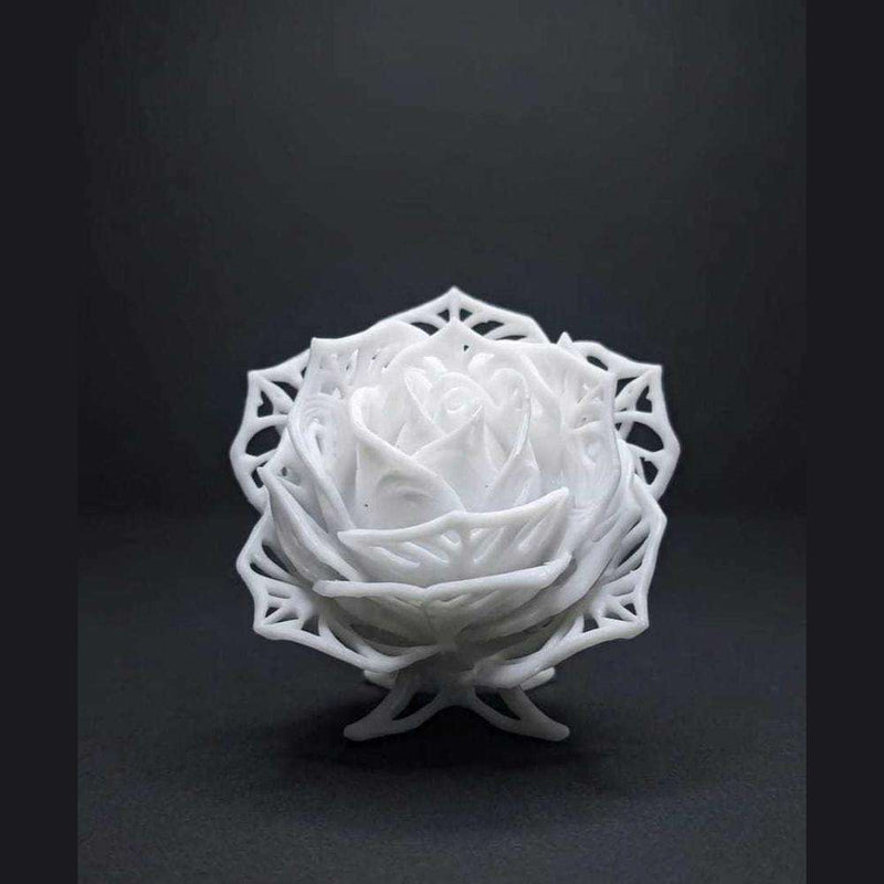 Rosa Eterna in Resina - Scultura Elegante per un Arredo Unico - Taraflo