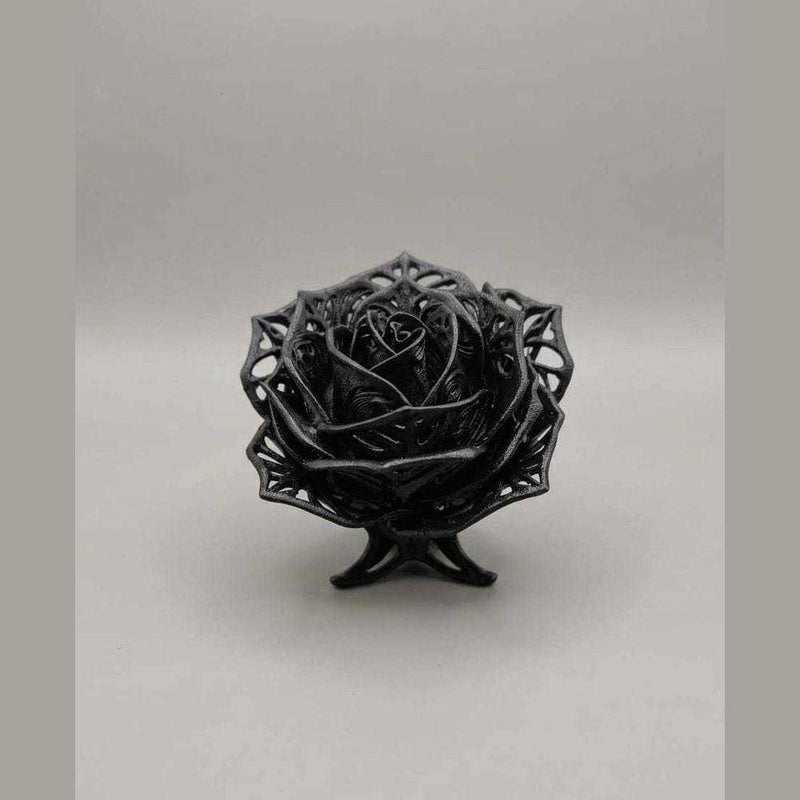 Rosa Eterna in Resina - Scultura Elegante per un Arredo Unico - Taraflo