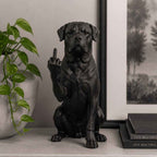 Rottweiler — Statuetta Cane «Educato… ma non troppo»