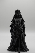 Sposa cadavere gotica – statua dark gothic, corpse bride, decorazione horror fantasy, sposa oscura