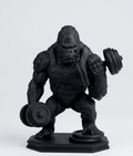 GORILLA GAINS™ – Statuetta Gorilla Bodybuilder