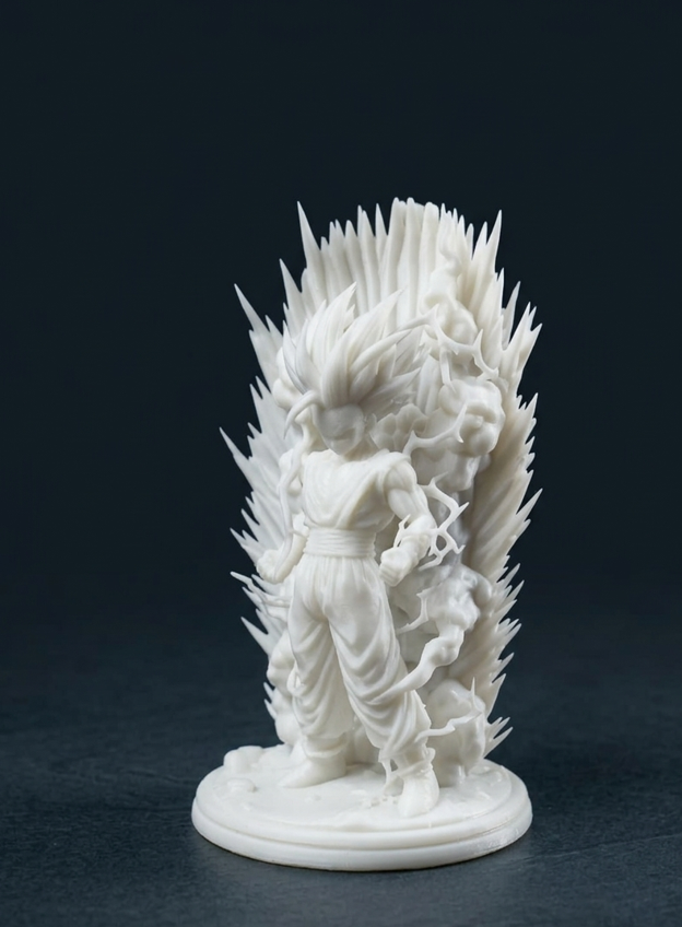 Gohan Super Saiyan 2: Il Risveglio del Potere – Statua da Collezione