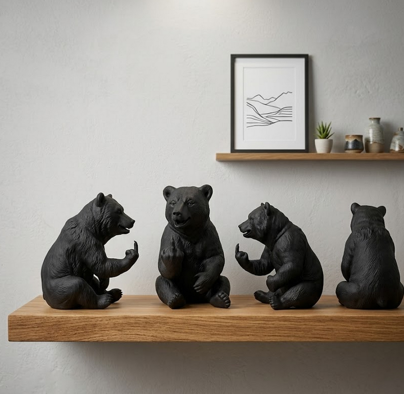 Orso -  The Rude Bear: L'Icona dell'Ironia