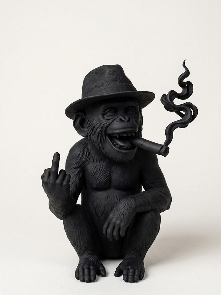 Scimmia - The Rebel Icon: Edizione Matte Black
