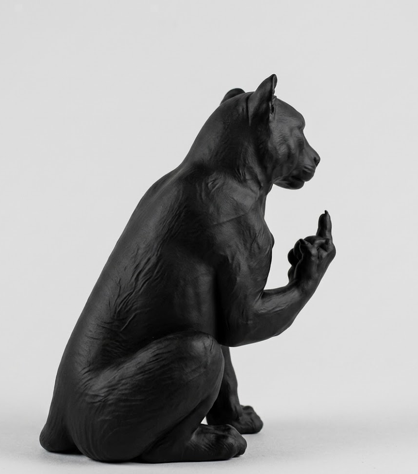 The Rebel Panther – Statuetta Puma Irriverente