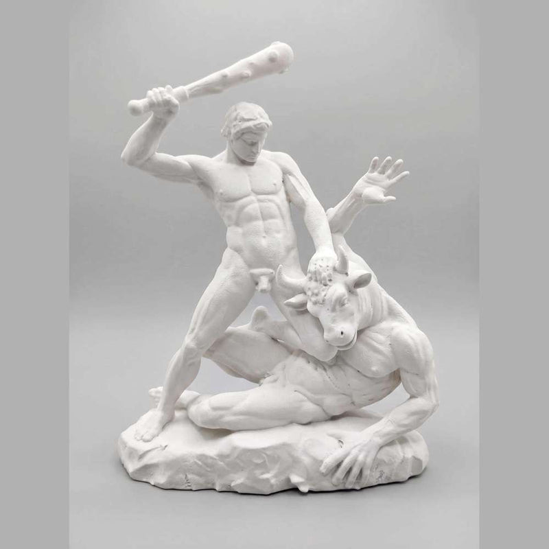 Scultura Teseo Minotauro: Un'Opera d'Arte che Ispira Coraggio e Raffinatezza - Taraflo