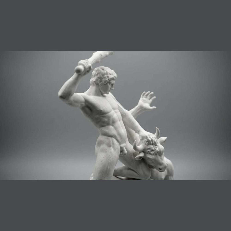 Scultura Teseo Minotauro: Un'Opera d'Arte che Ispira Coraggio e Raffinatezza - Taraflo
