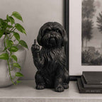 Shih Tzu — Statuetta Cane «Educato… ma non troppo»