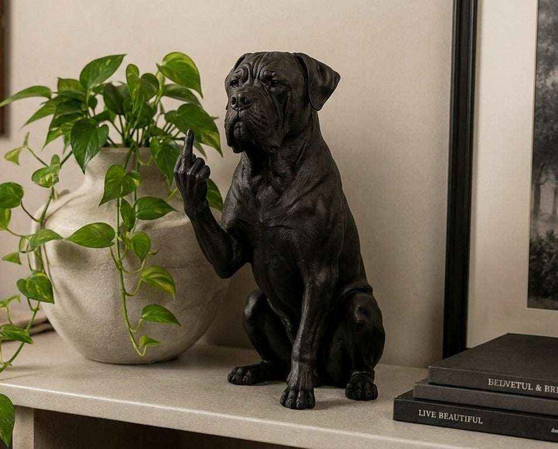 Cane Corso — Statuetta Cane «Educato… ma non troppo» - Taraflo